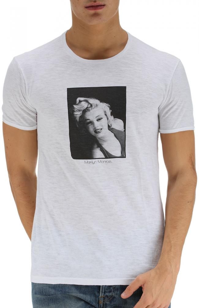 Dolce&Gabbana Black Label Runway MARILYN MONROE Flax T-shirt Dolce&Gabbana Black Label Runway MARILYN MONROE Flax T-shirt